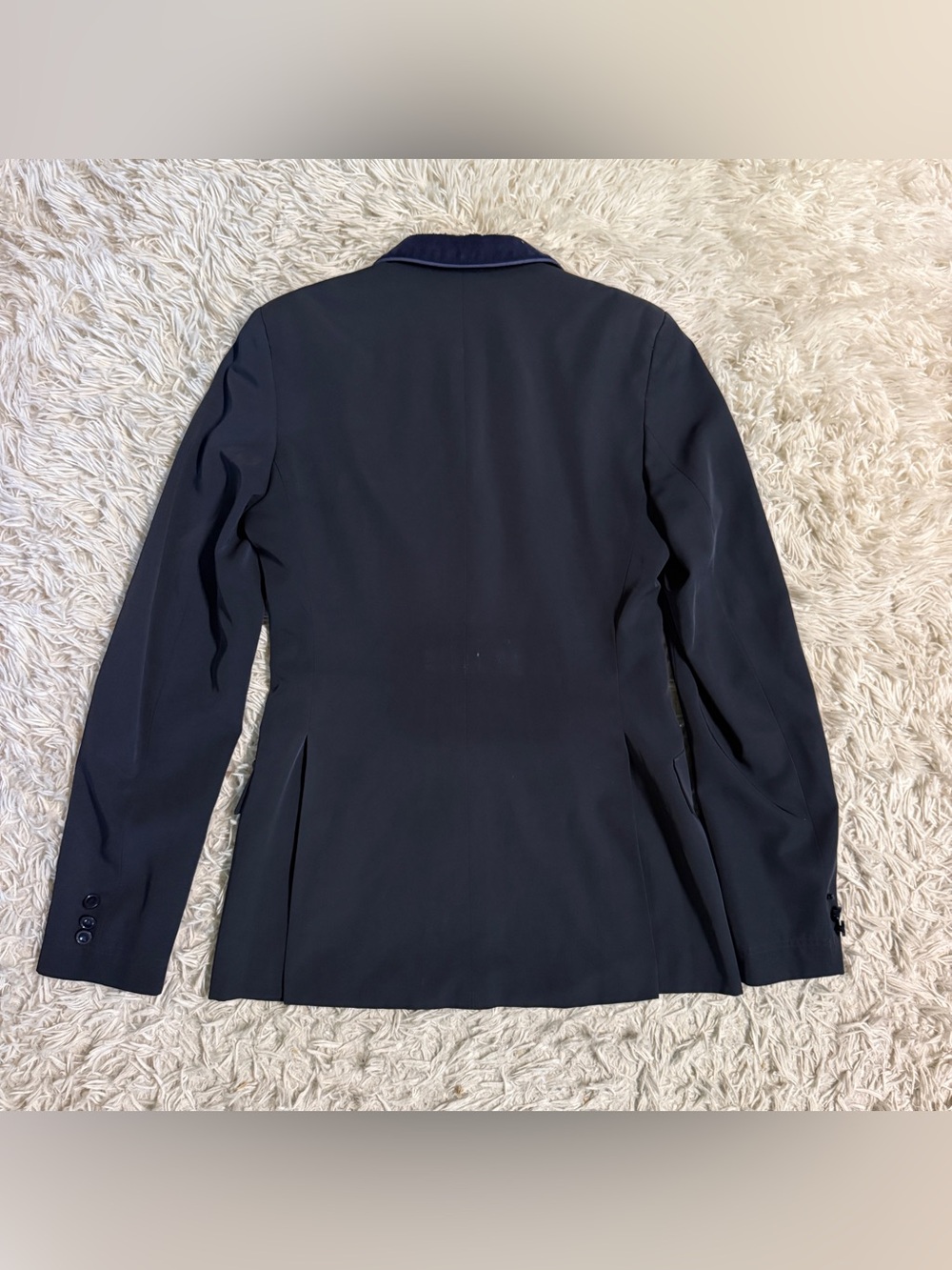 Women’s Size 10T Slim Navy Grand Prix Horseback Riding Show Coat. - Picture 3 of 9